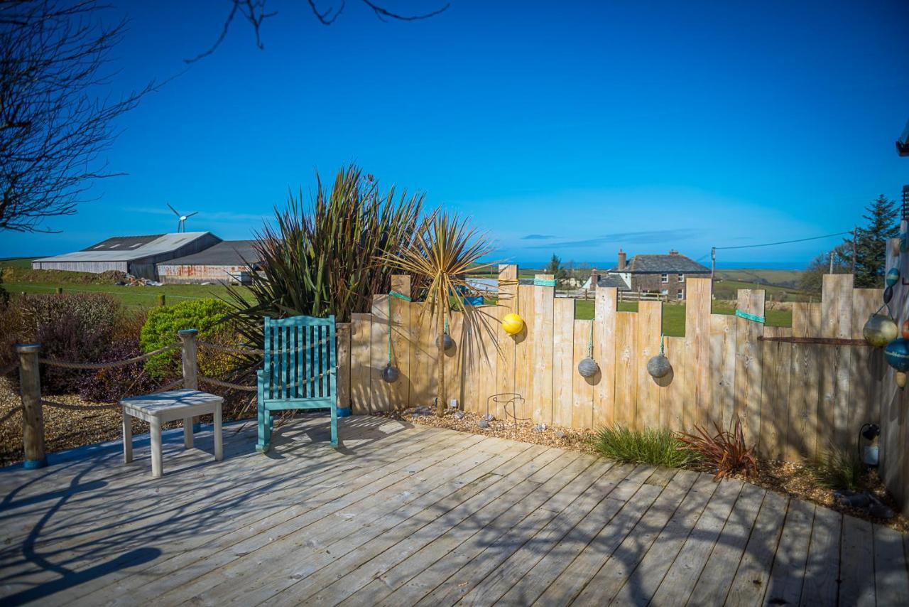 Driftwood Villa Bude Bagian luar foto